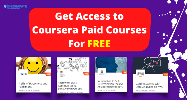 Free Coursera Courses with Certificate April 2022 Sikshapath Image
