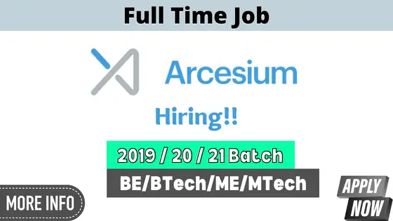 Arcesium India Careers 2022
