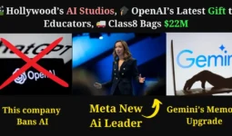 AI News: 🎬 Hollywood’s AI Studios, 🎓 OpenAI’s Latest Gift to Educators, 🚚 Class8 Bags $22M, 🧠 Google Gemini’s Memory Upgrade