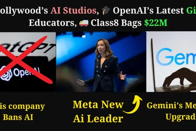 AI News: 🎬 Hollywood’s AI Studios, 🎓 OpenAI’s Latest Gift to Educators, 🚚 Class8 Bags $22M, 🧠 Google Gemini’s Memory Upgrade